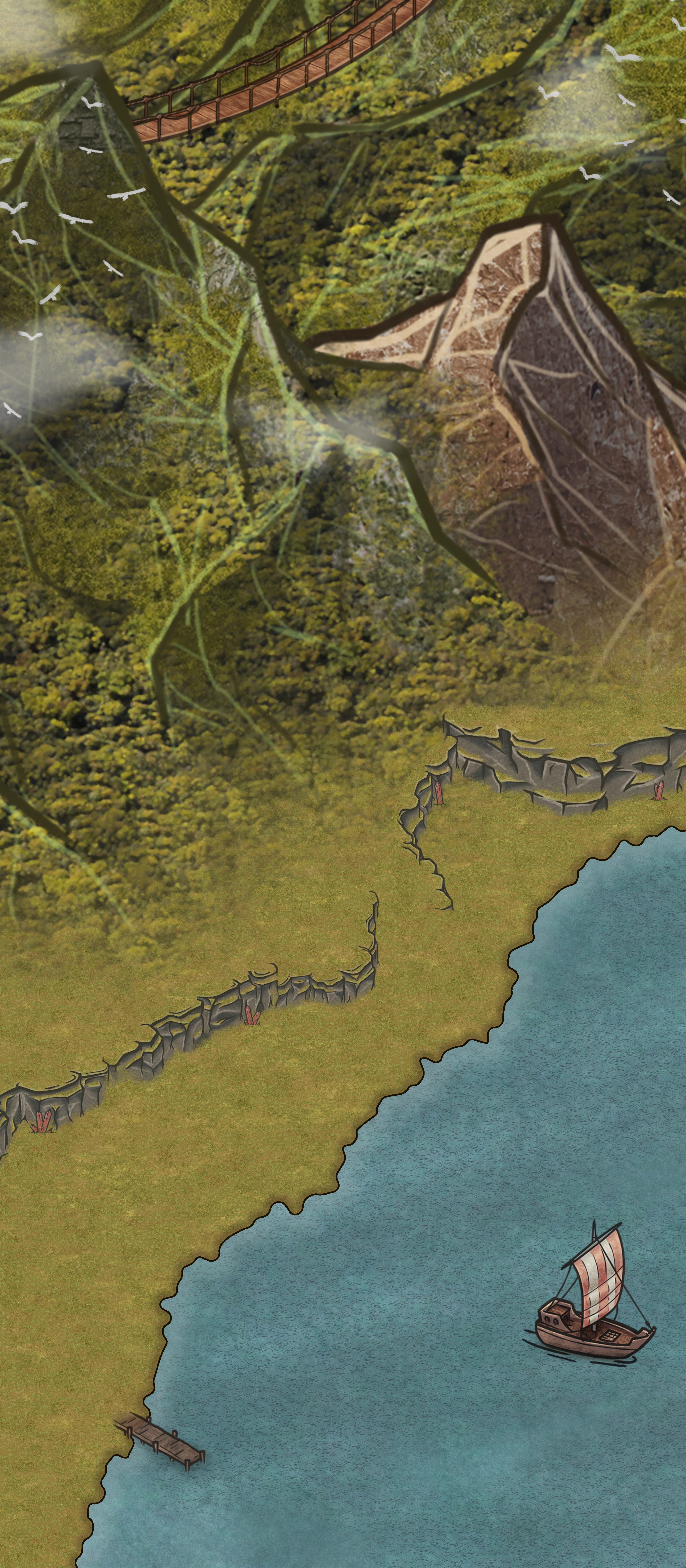 山川湖マップ / Mountain-Lake-River Map